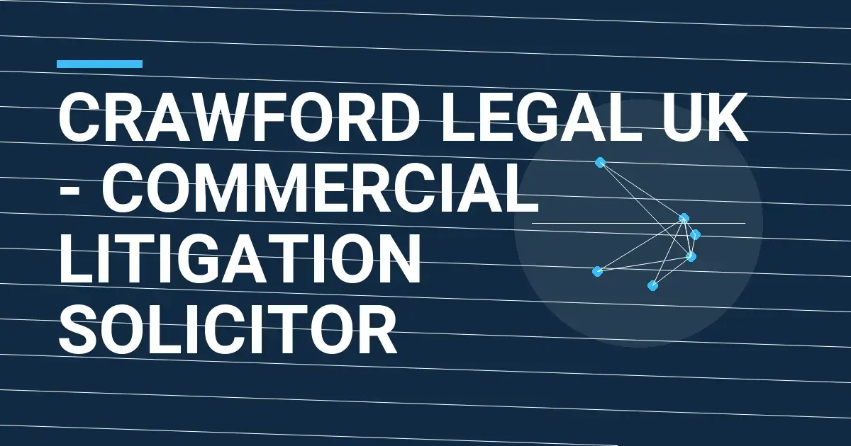 Crawford Legal UK - Commercial Litigation Solicitor